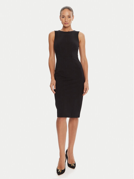 Marciano Guess Sukienka koktajlowa 5YGK30 7160A Czarny Slim Fit