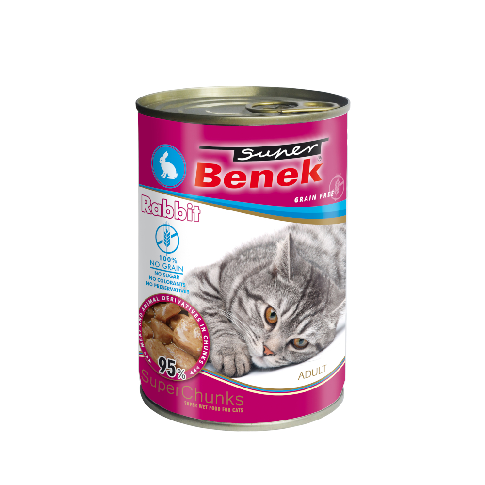 Korzystny pakiet Super Benek Super Chunks, bez zbóż, 20 x 415 g - Kaczka w sosie