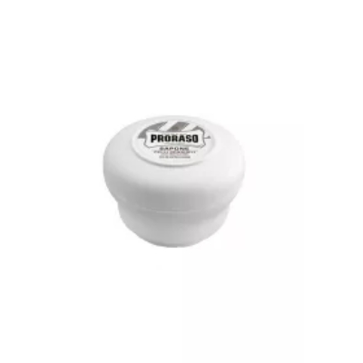 PRORASO White mydło do golenia w tyglu 150 ml miniaturka