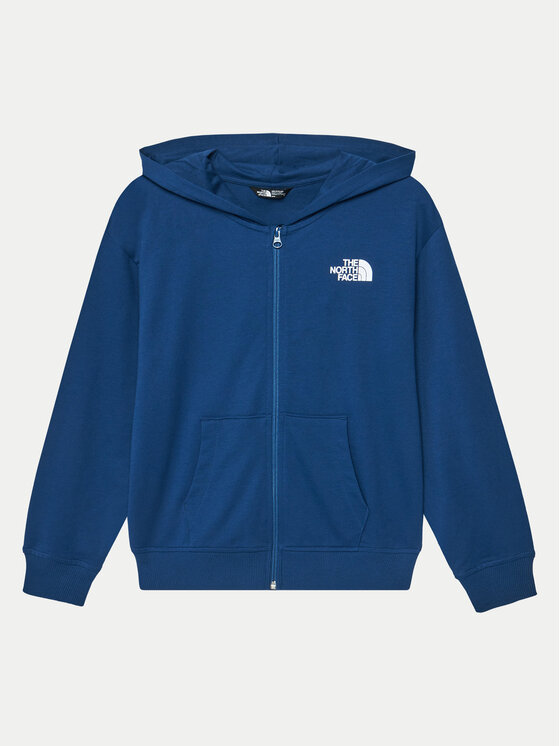 The North Face Bluza NF0A89HG Niebieski Oversize