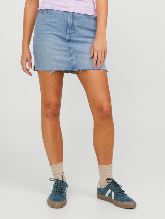JJXX Spódnica jeansowa Aura 12248571 Niebieski Slim Fit