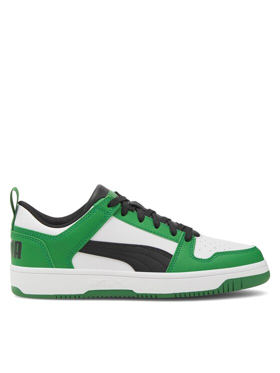 Puma Sneakersy REBOUND LAYUP LO SL JR 370490 24 Zielony