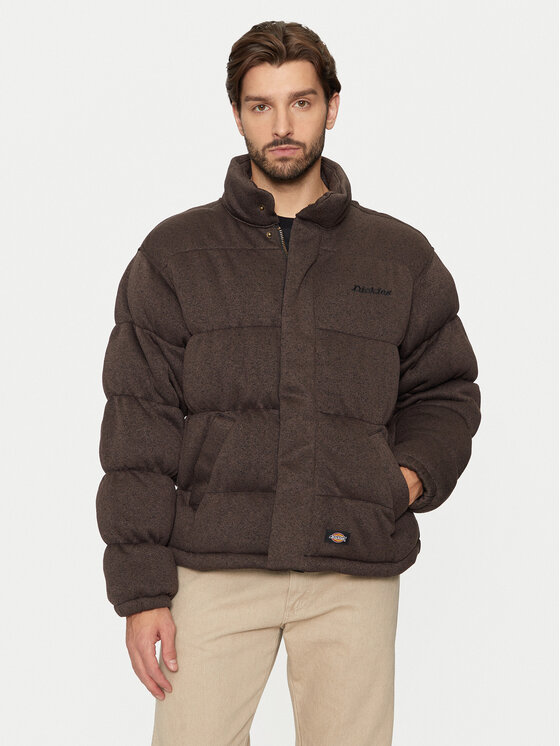 Dickies Kurtka zimowa DK0A4Z38BLK Brązowy ciemny Relaxed Fit