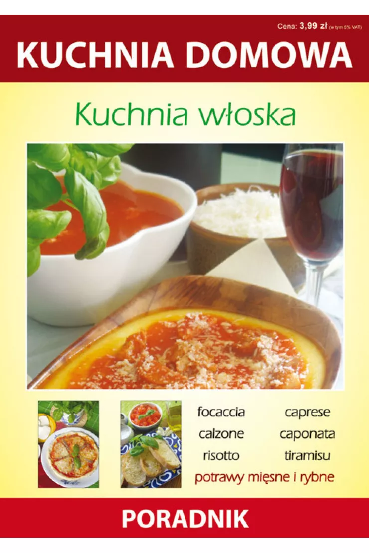 Kuchnia włoska. Kuchnia domowa. Poradnik miniaturka