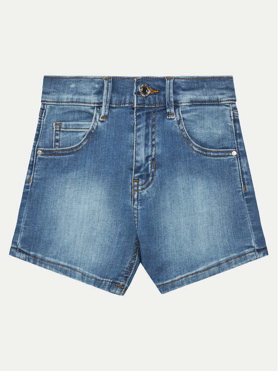 Guess Szorty jeansowe J4RD20 D4CA0 Niebieski Regular Fit