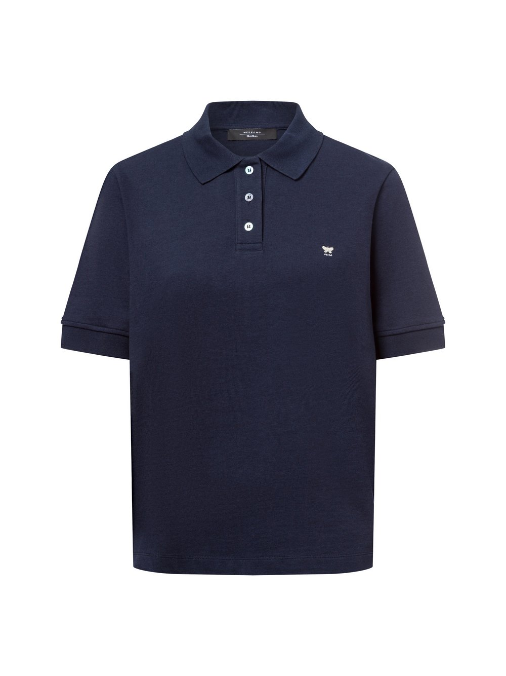 Weekend Max Mara Damska koszulka polo - Scena Kobiety Bawełna niebieski, XS