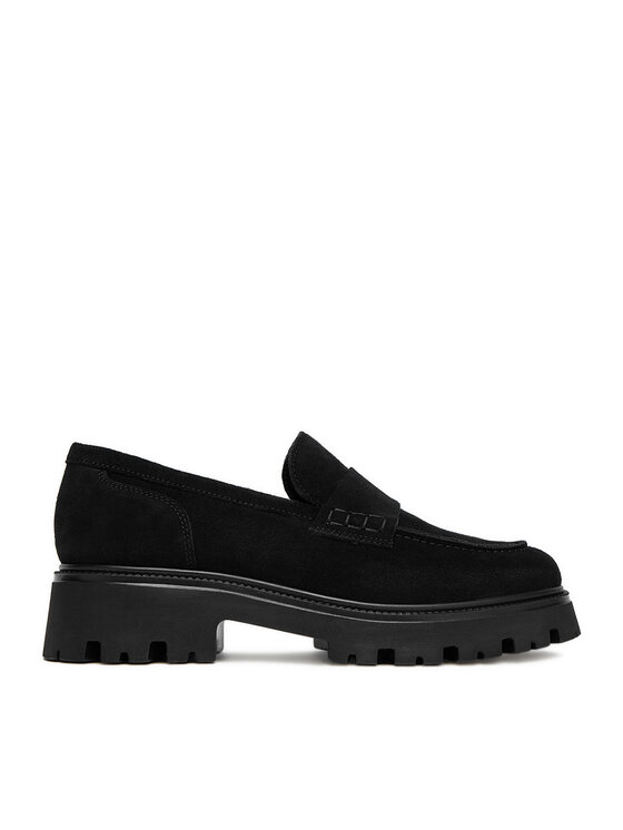 Badura Loafersy C-AVAH-25050LM Czarny