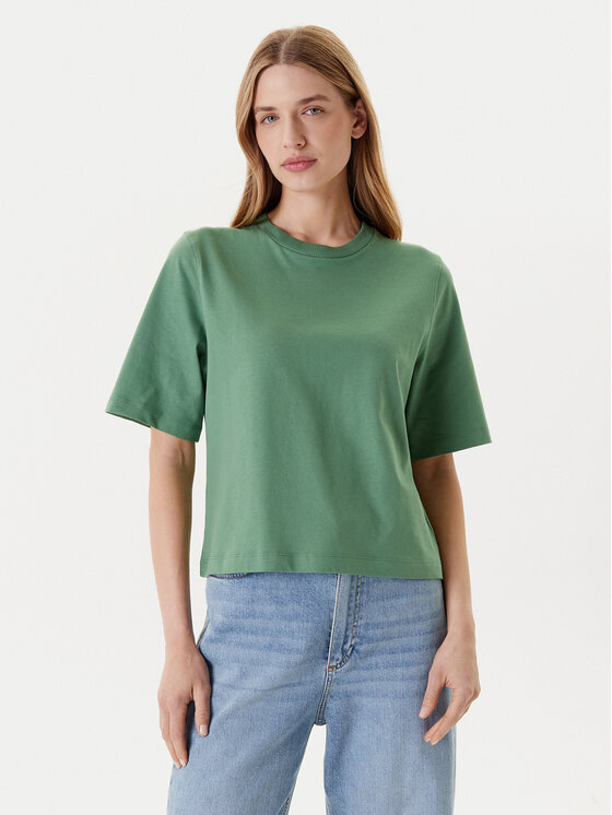 United Colors Of Benetton T-Shirt 3BL0E17G5 Zielony Relaxed Fit