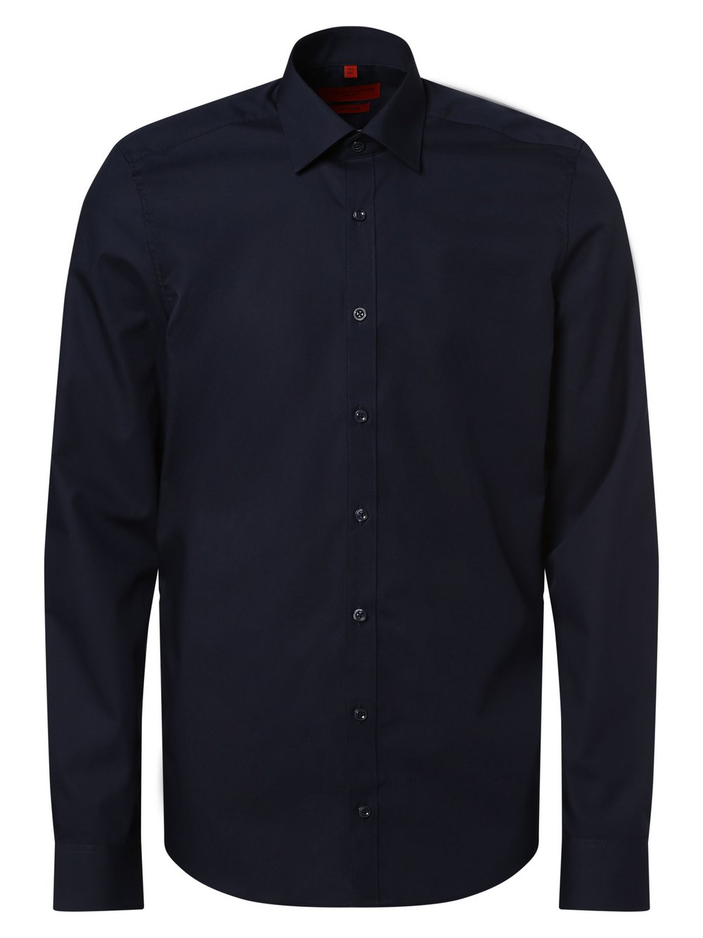 Finshley & Harding Koszula męska łatwa w prasowaniu z bardzo długim rękawem Mężczyźni Slim Fit Bawełna niebieski, 44