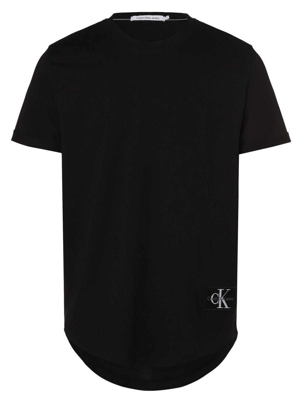 Calvin Klein Jeans T-shirt męski Mężczyźni Bawełna czarny, XL