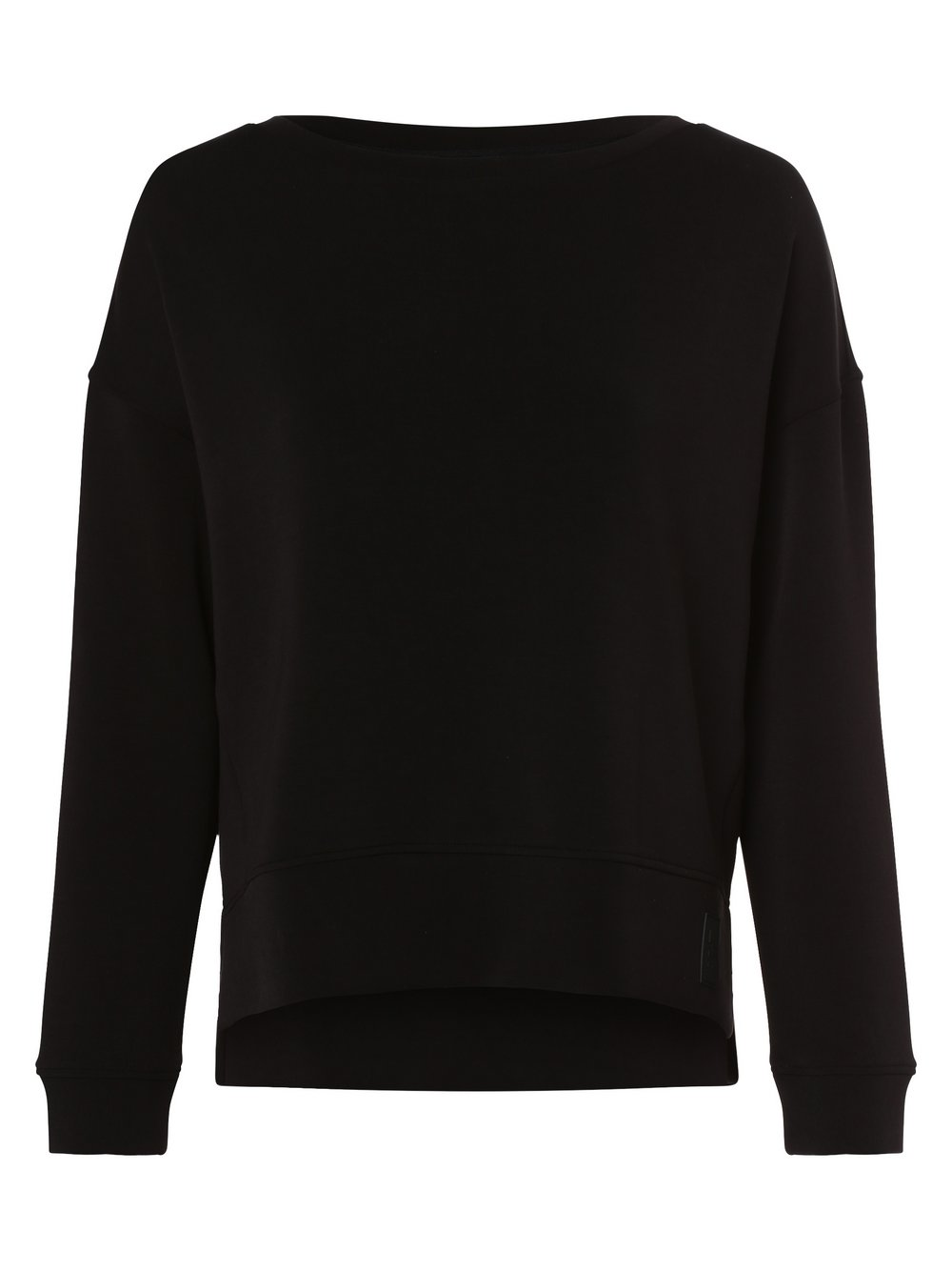 comma casual identity Damska bluza nierozpinana Kobiety Materiał dresowy czarny, 40