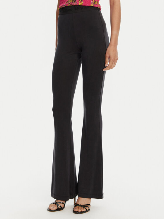 Versace Jeans Couture Spodnie materiałowe 78HAC107 Czarny Slim Fit