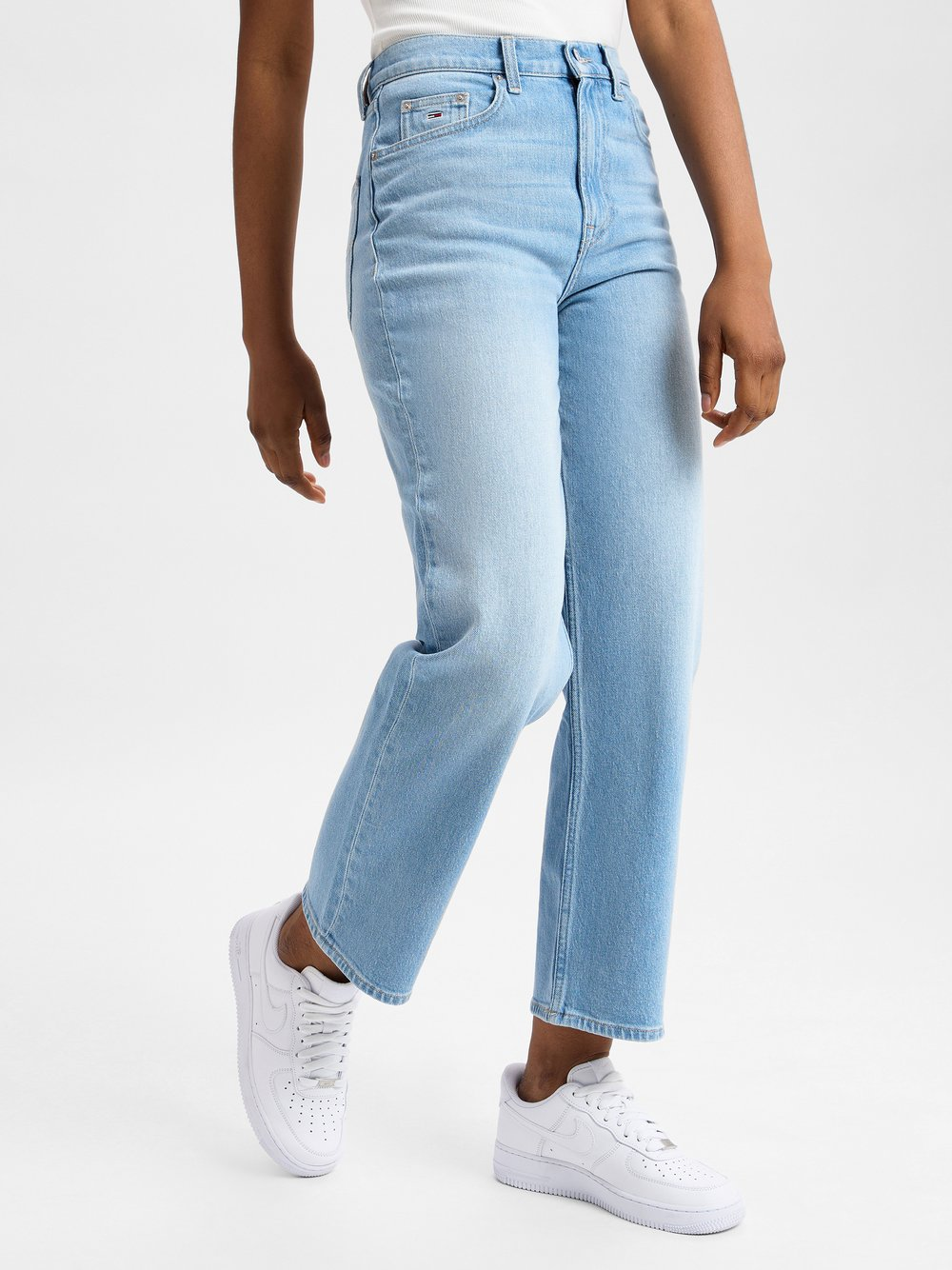Tommy Jeans Dżinsy o prostym kroju - Layla Kobiety Bawełna niebieski, 25-30