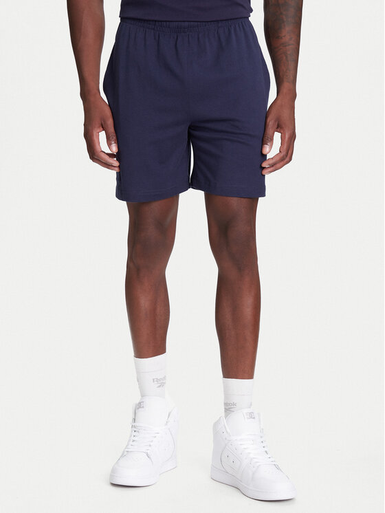Kappa Szorty materiałowe Logo Korpo Cabas 303HZE0 Granatowy Regular Fit miniaturka