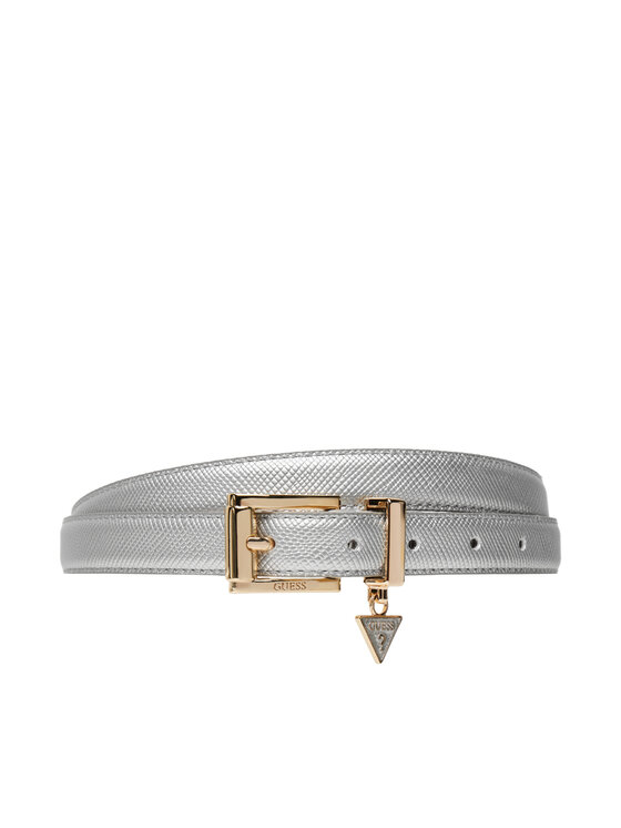 Guess Pasek Damski BW9256 P5325 Srebrny