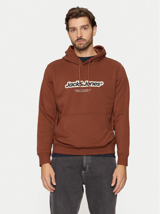 Jack & Jones Bluza Vesterbro 12265766 Brązowy Relaxed Fit