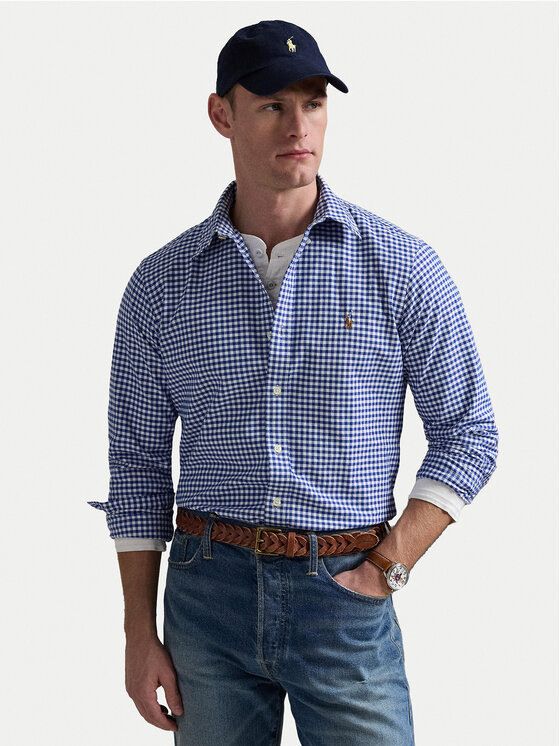 Polo Ralph Lauren Koszula Core Replen 710792041 Niebieski Custom Fit