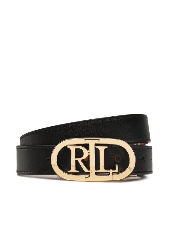 Lauren Ralph Lauren Pasek Damski Oval Rev 25 412883714003 Brązowy