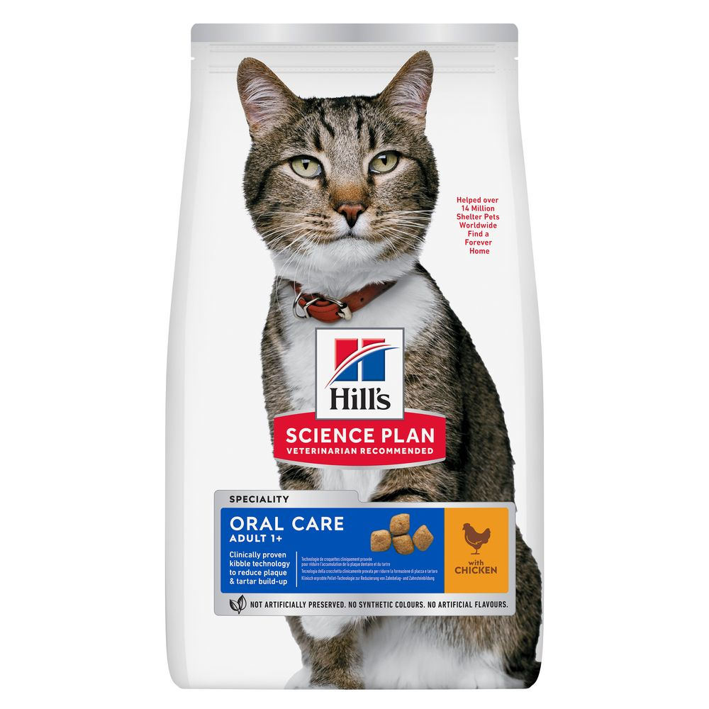 Hill's Science Plan Oral Care Adult, kurczak - 1,5 kg