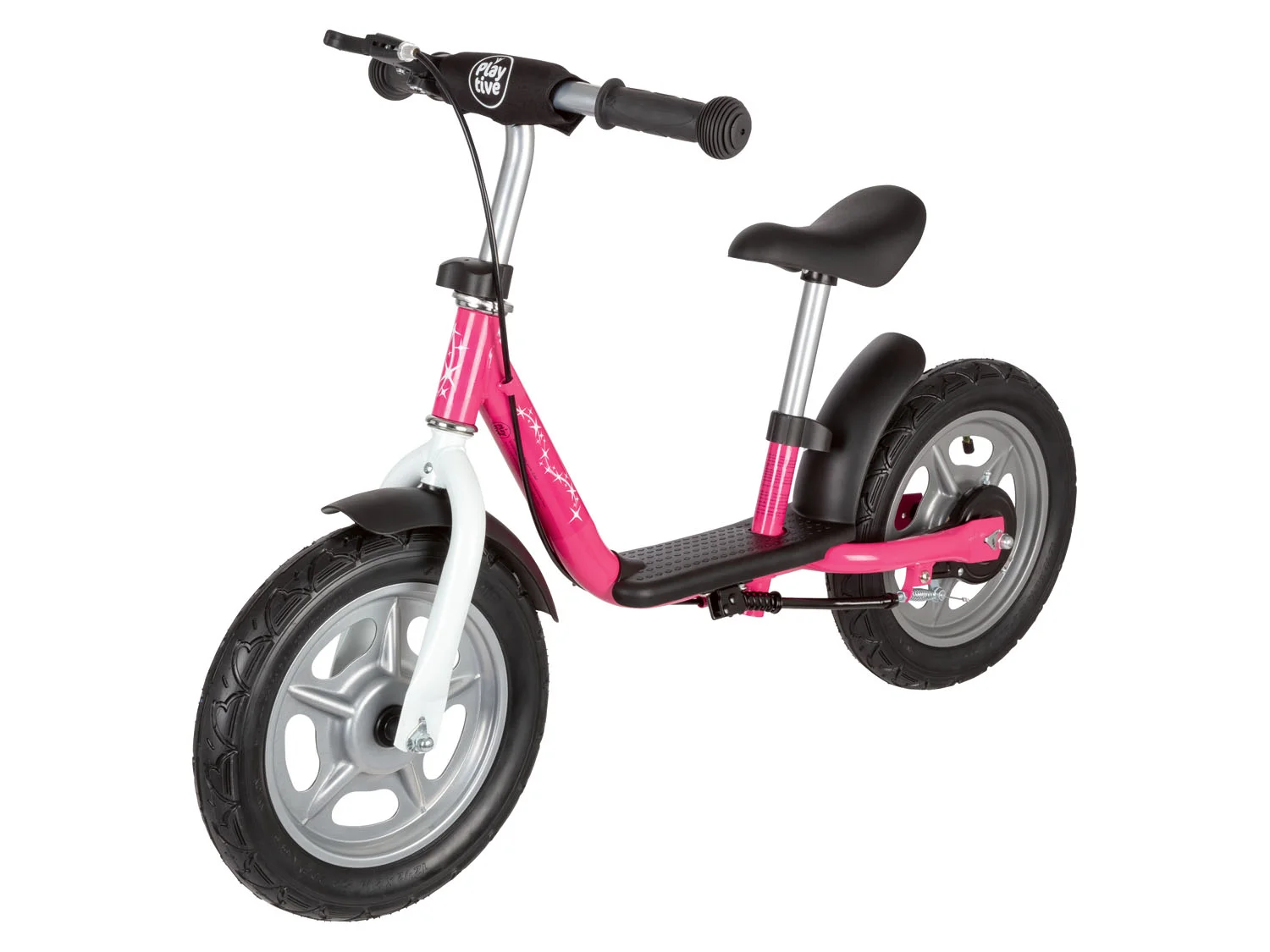 Playtive Rowerek biegowy	z ergonomicznym siodełkiem  (Różowy) miniaturka