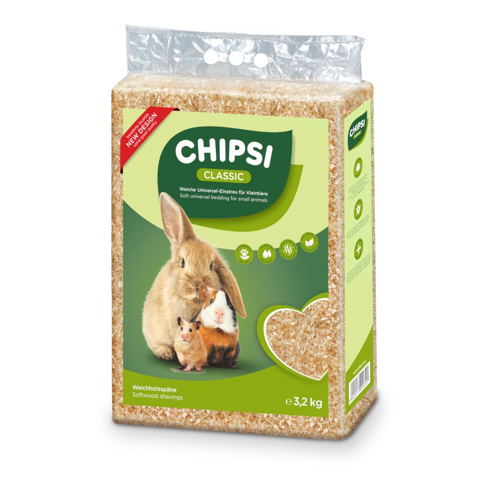 Chipsi Classic podściółka dla małych zwierząt - 3,2 kg miniaturka