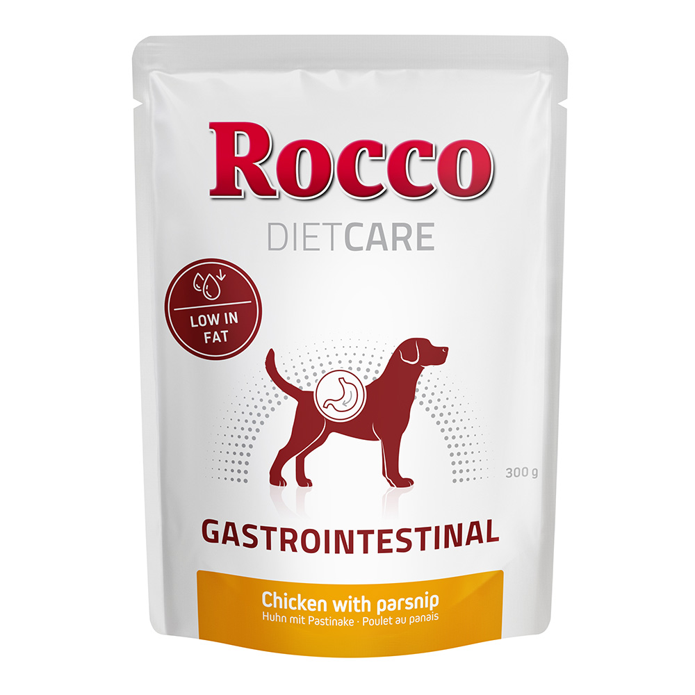 Rocco Diet Care Gastro Intestinal, kurczak z pasternakiem, 300 g - 6 x 300 g
