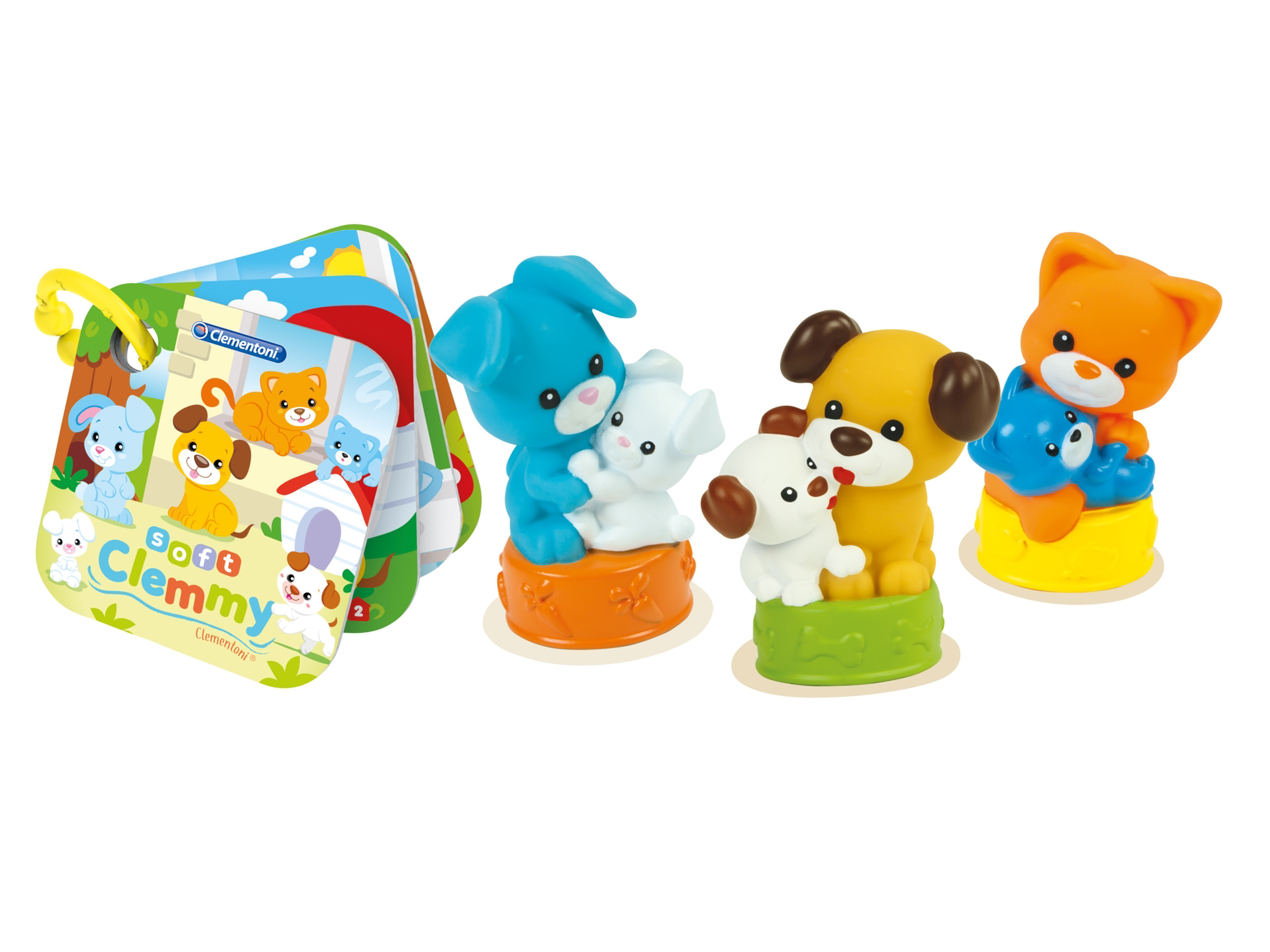 Clementoni Zestaw do zabawy z klockami Clemmy (Sweet Animal Pets zestaw zwierzątek)