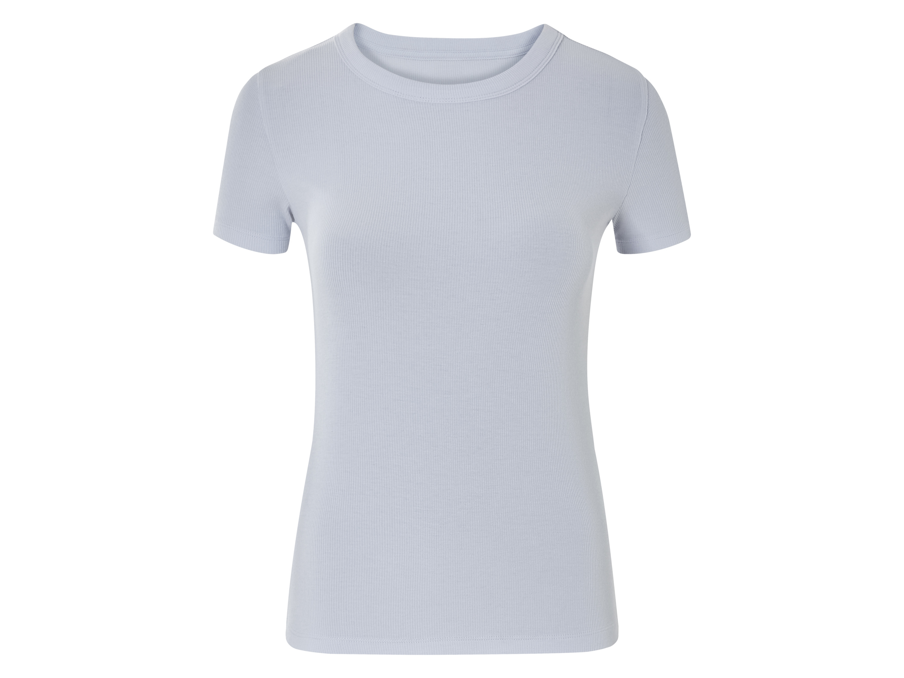 esmara® T-shirt damski z dzianiny (Niebieski, XS (32/34))