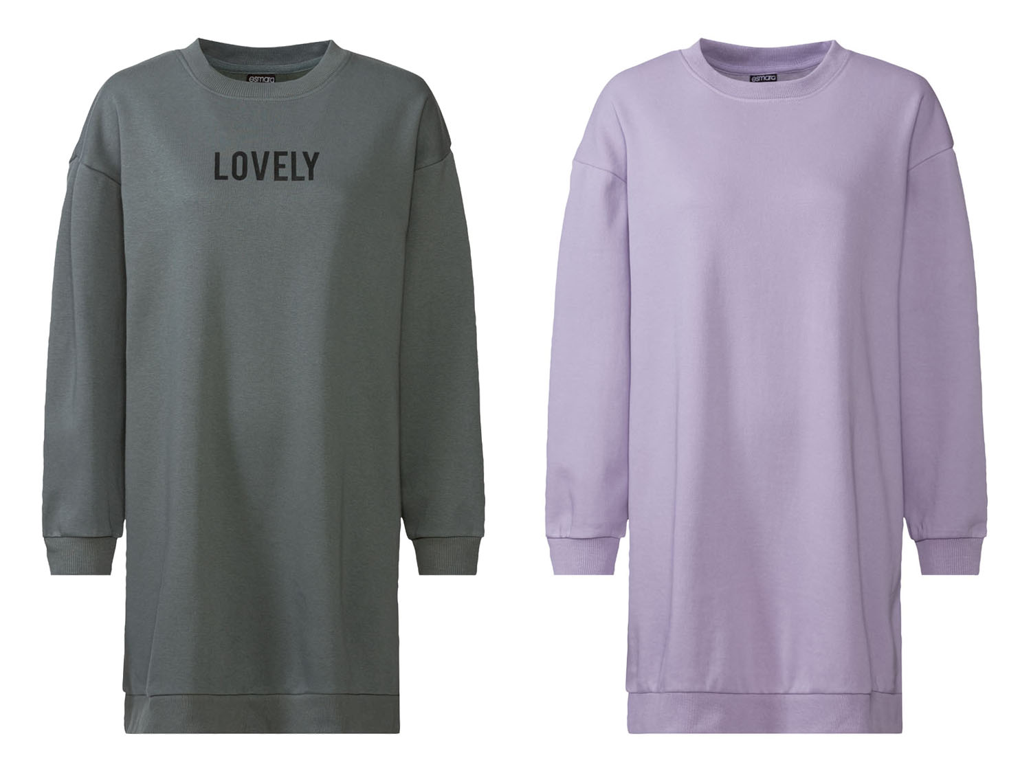 esmara® Sukienka dresowa damska	w stylu oversize miniaturka