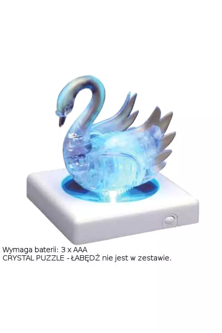 Puzzle 3D Crystal Podstawka Dekoracyjna LED