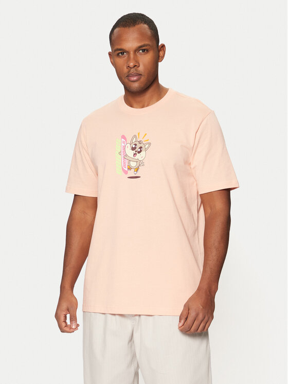 adidas T-Shirt Kawaii JP0194 Różowy Regular Fit
