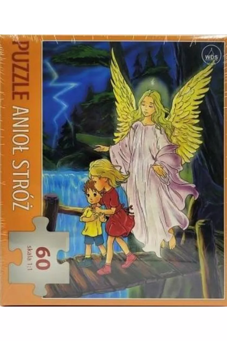 Puzzle 60 el. Anioł Stróż