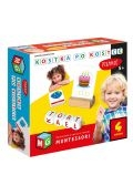 Montessori zabawka edukacyjna kostka po kostce pisanie 4 kostki