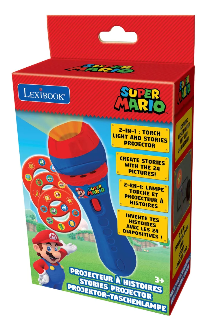 Latarka z projektorem Super Mario LTC050NI