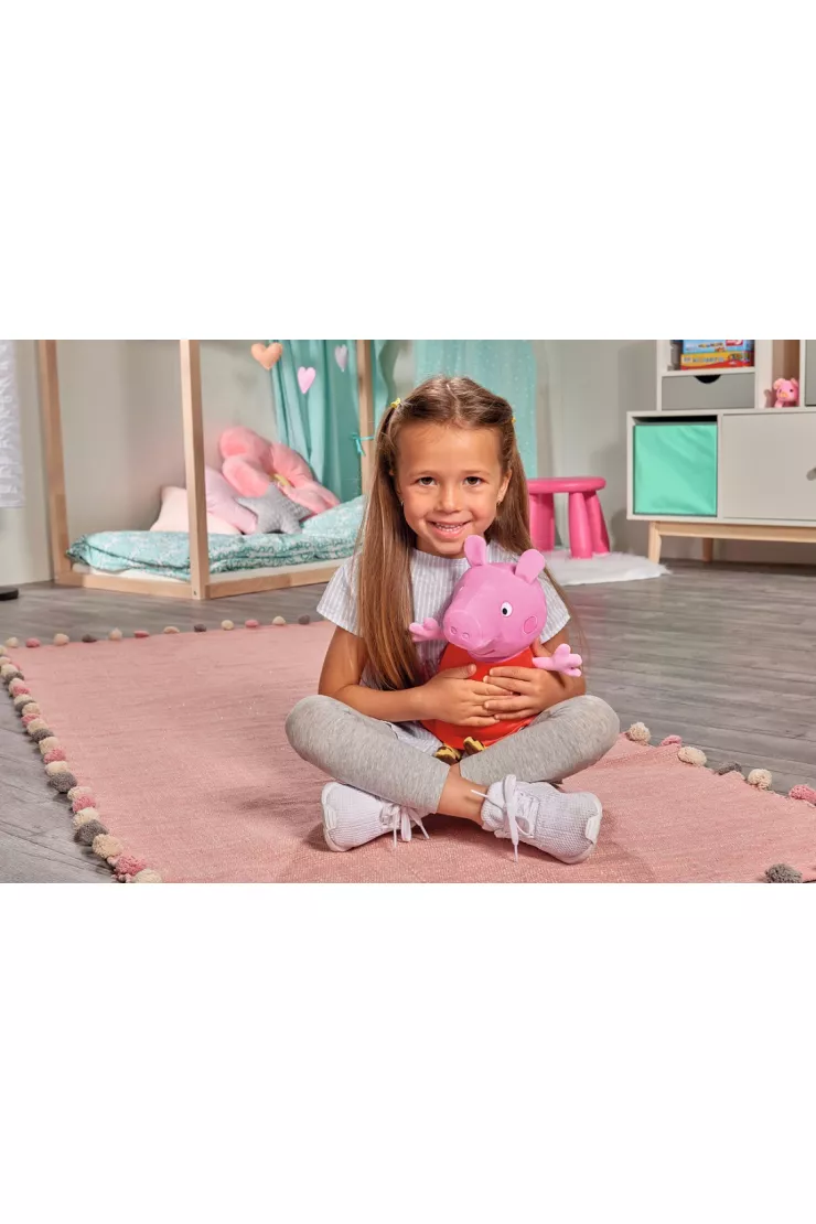 Świnka Peppa Maskotka pluszowa Peppa z dźwiękiem