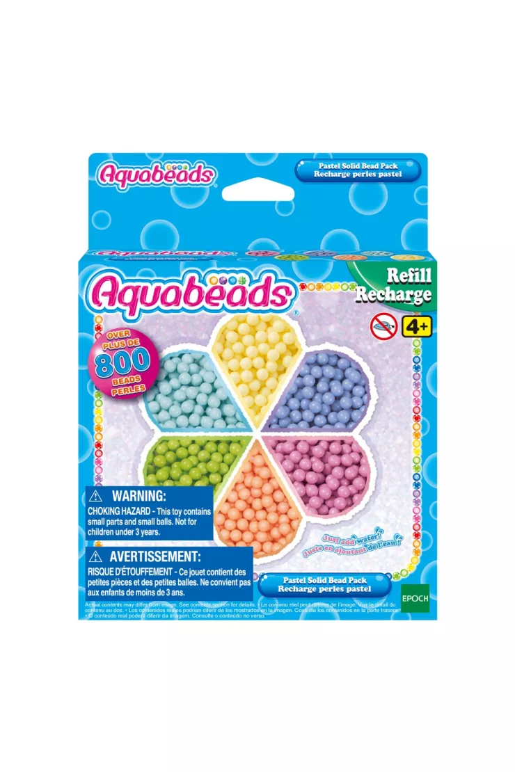 Aquabeads Pastelowe koraliki podstawowe zestaw uzupełniający