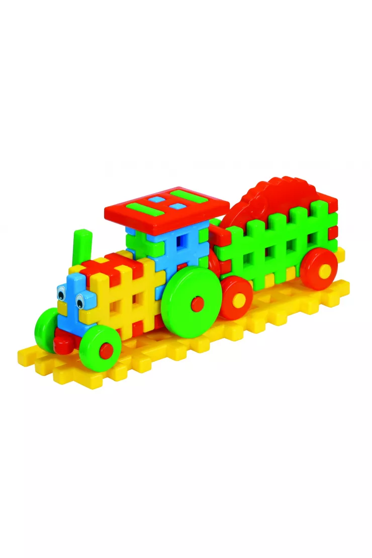  Klocki konstrukcyjne Traktor farmera