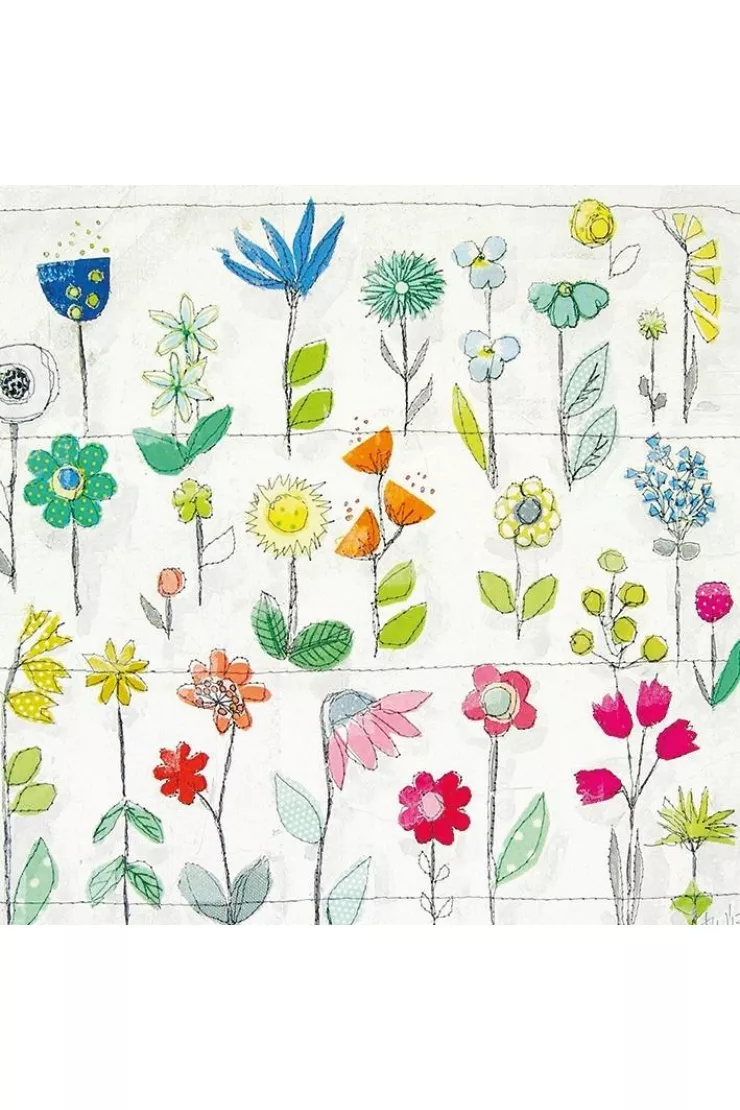 Karnet Floral Pattern z kopertą