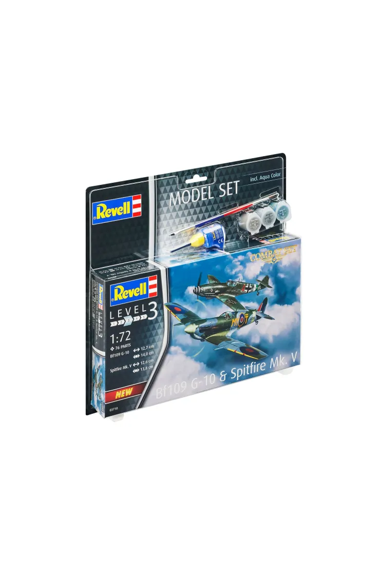 Model set combat set 1:72 Messerschmitt Bf109G-10