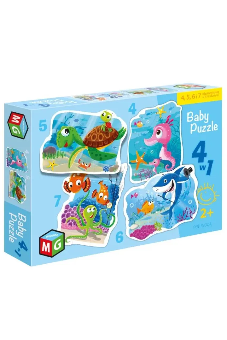 Puzzle 4w1. Pod wodą