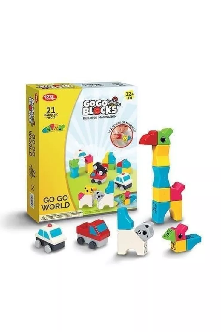  Klocki magnetyczne GO GO 21el