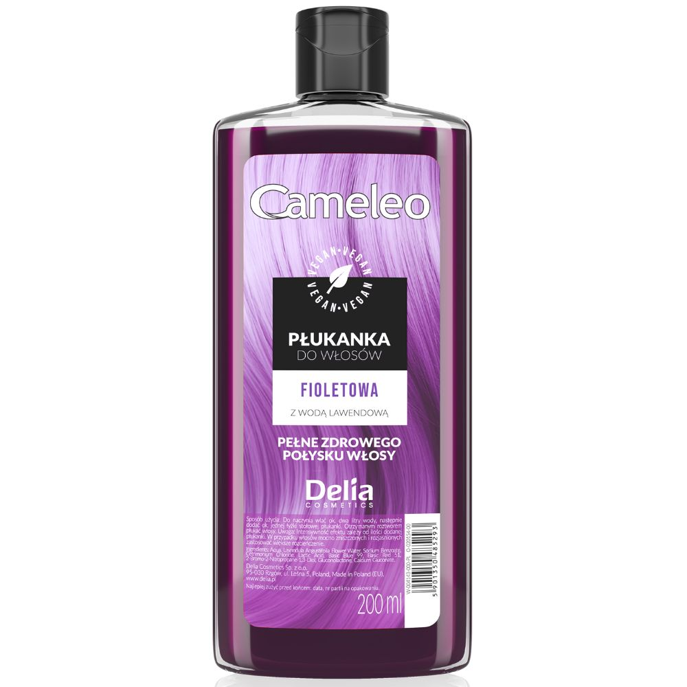 Cameleo Fioletowa płukanka do włosów 200 ml miniaturka