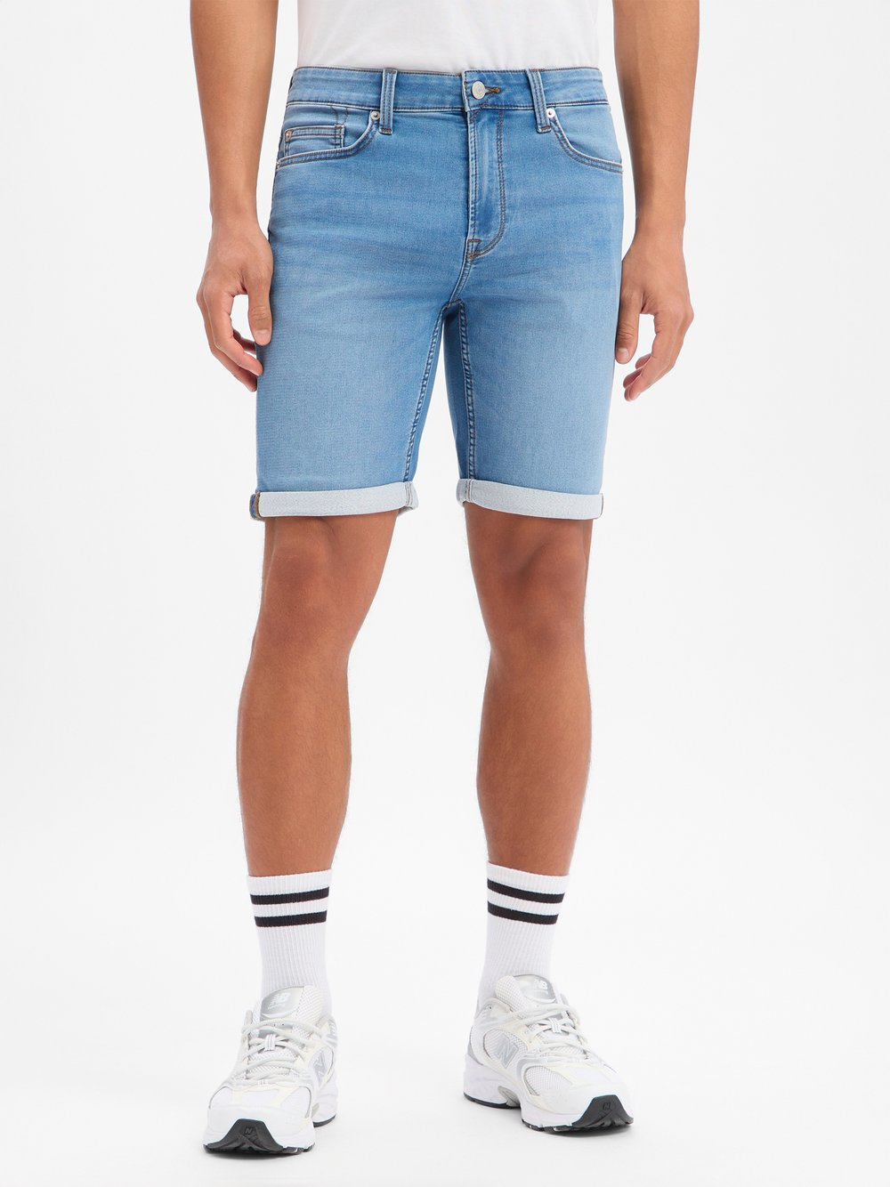 Only&Sons Męskie spodenki jeansowe - Noos Mężczyźni niebieski, L