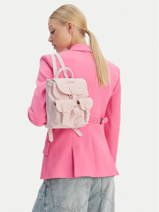 Guess Plecak V6GZ05 W2120 Różowy