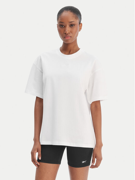 Reebok T-Shirt Reebok x Ewa Chodakowska RK25611CCW Biały Relaxed Fit