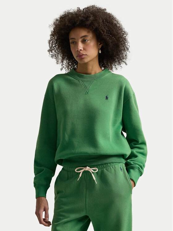 Polo Ralph Lauren Bluza 211971697502 Zielony Relaxed Fit