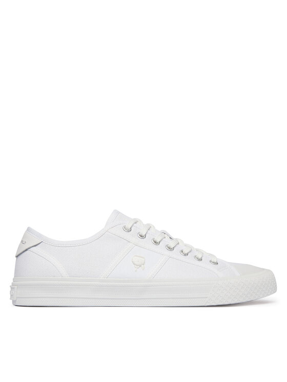 KARL LAGERFELD Trampki Rae KL50326 Biały