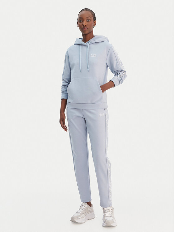EA7 Emporio Armani Dres 7W000116 AF10443 U9309 Błękitny Regular Fit