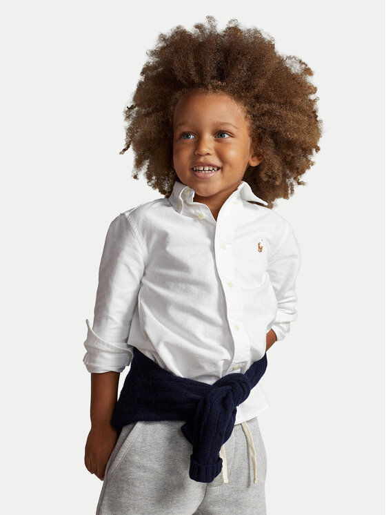 Polo Ralph Lauren Koszula 322677133001 Biały Regular Fit