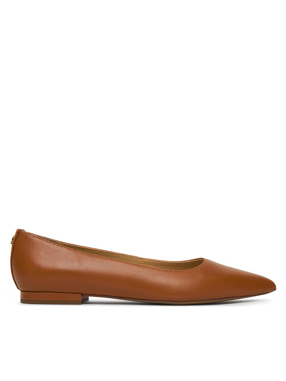 LAUREN RALPH LAUREN Baleriny Londyn 802P09039002 Brązowy